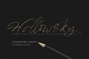Hollowsky Font Download