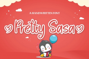 Pretty Sasa a Handwritten Font Download