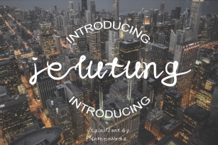 Jelutung Font Download