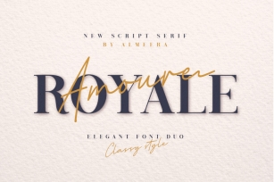 Royale Amoure Font Duo Font Download