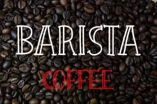 Barista Urban Coffee Font Font Download