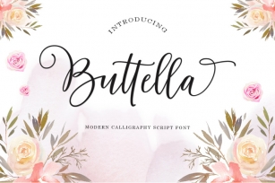 Buttella Script Font Download
