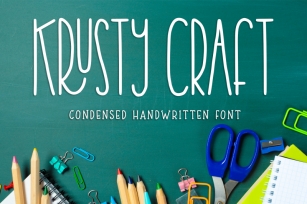 Krusty Craft Font Download