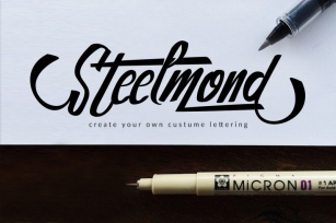 Steelmond Logo Type Font Download