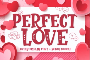 Perfect Love | Bonus Doodle Font Download