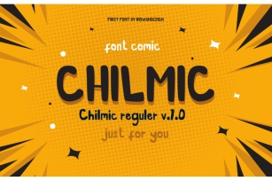 CHILMIC COMIC FONT Font Download