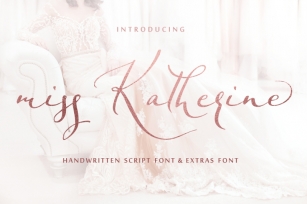 Miss Katherine font + Extras & Logo Font Download
