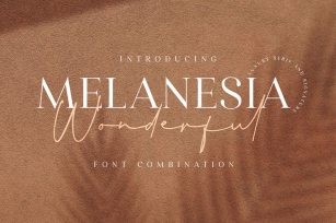 Wonderful Melanesia - Font Duo Font Download