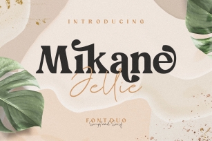 Mikane Jellie Serif Font Download