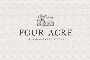 four acre Font Download