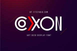 COXXON Font Download