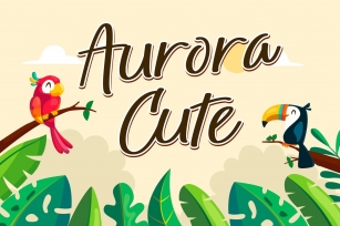 Aurora Cute Font Download