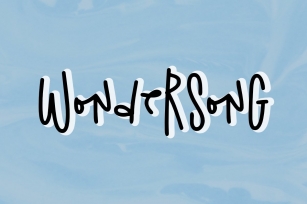 Wondersong Font Download