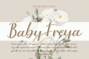 Baby Freya Font Download