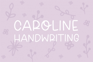 CAROLINE Handwriting Font Font Download