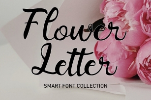 Flower Letter Font Download