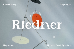 Riedner Font Download