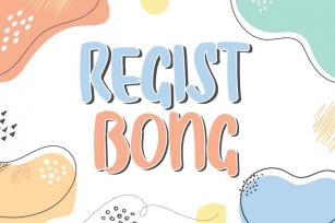 Regist Bong - Fun Children Font Download