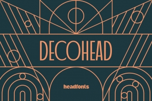 Decohead Art Deco Font Download
