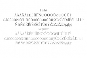 Jesusa Serif Typeface Font Download