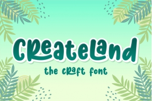 Createland - Craft Font Font Download