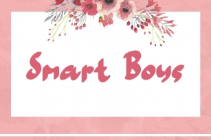 Smart Boys Font Download