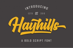 Hayhills Font Download