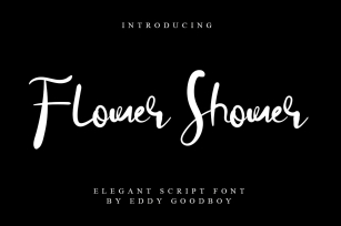 Flower Shower Font Download