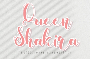Queen Shakira Font Download