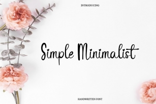 Simple Minimalist Font Download