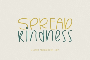 Spread Kindness Font Download
