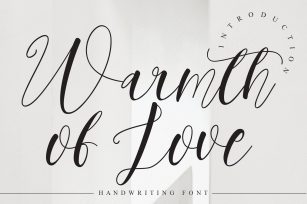 Warmth of Love Font Download