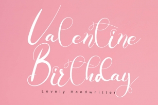Valentine Birthday Font Download