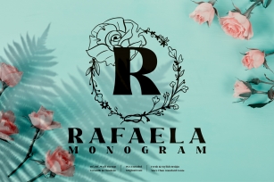 Rafaela Monogram Font Download