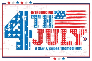 4th July Font Download