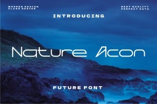 Nature Acon Font Download