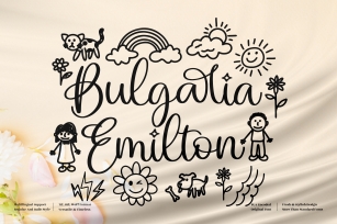 Bulgaria Emilton Font Download