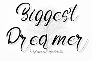 Biggest Dreamer Font Download