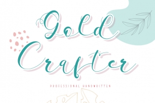 Gold Crafter Font Download