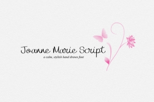 Joanne Marie Script Font Font Download