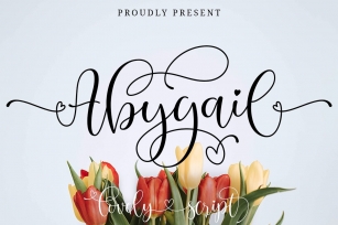Abygail Lovely Script Font Download