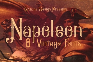 Napoleon Vintage Typeface Font Download