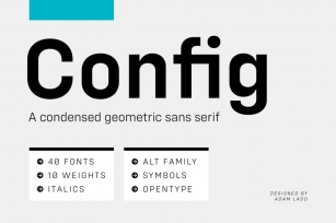 Config Complete Font Family Font Download