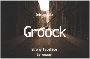 Groock Sans Serif Font Font Download