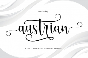 austrian Font Download