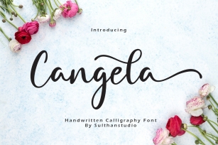 Cangela Font Download