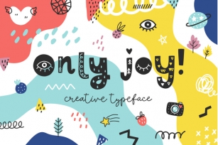 Only Joy typeface - Summer font Font Download