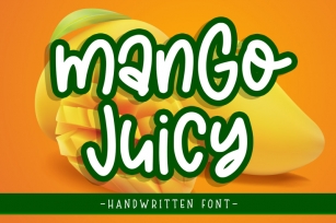 Mango Juicy Font Download