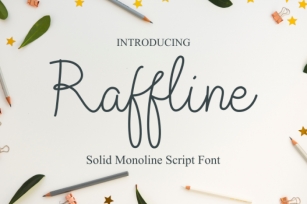 Raffline Font Download