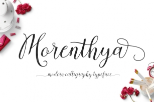 Morenthya Script Font Download